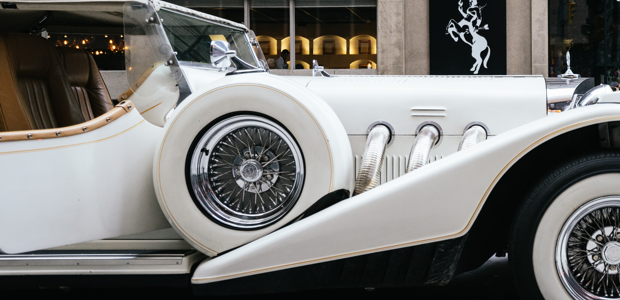 White oldsmobile